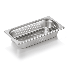 Cuva GN inox perforata 1/3 adancime 65 mm. - eurogastro.ro