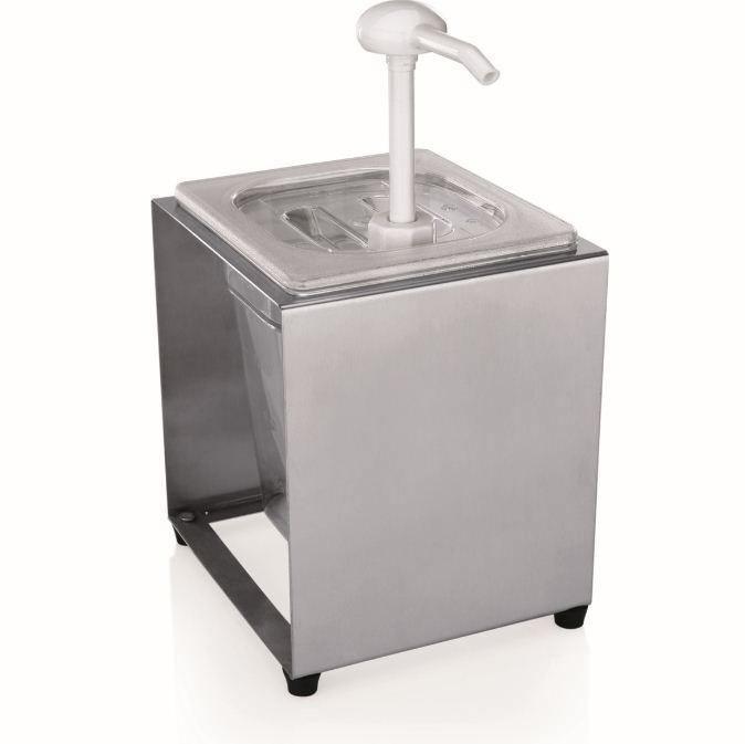 Dozator pentru sosuri, inox, 2,6 L - eurogastro.ro