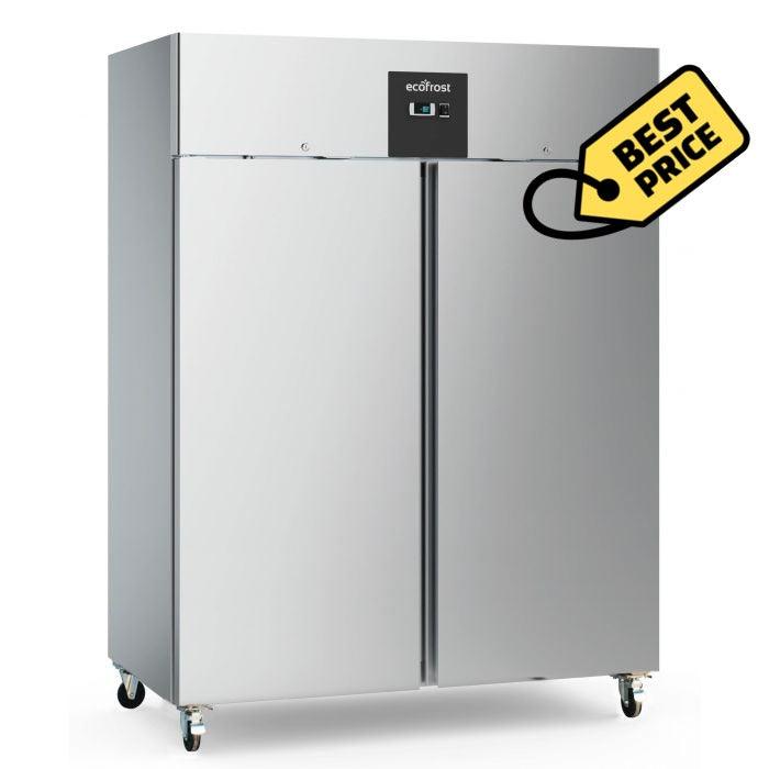 Dulap frigorific inox +2 / +8ºC,1200 Lt., dotat cu roti, racire statica - eurogastro.ro