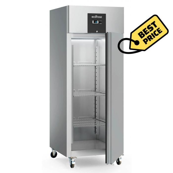 Dulap frigorific inox +2 / +8ºC,600 Lt.,dotat cu roti, racire statica - eurogastro.ro