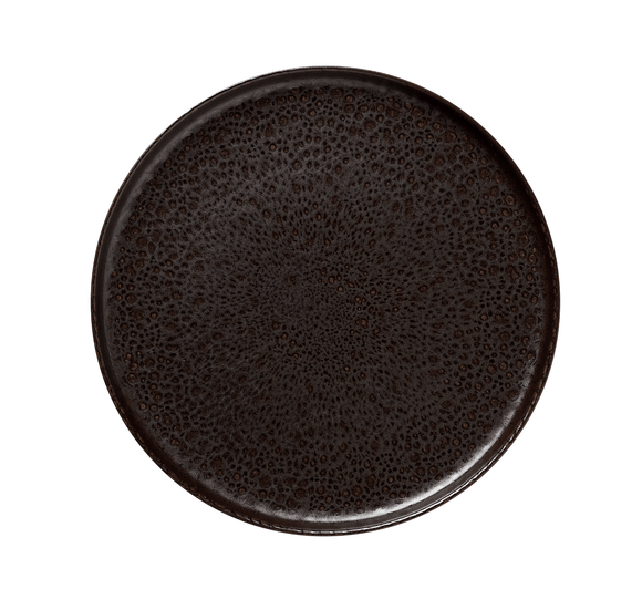 Farfurie plata, Ø 33 cm, set de 4 bucati, seria One, culoare Metallic Brown - eurogastro.ro