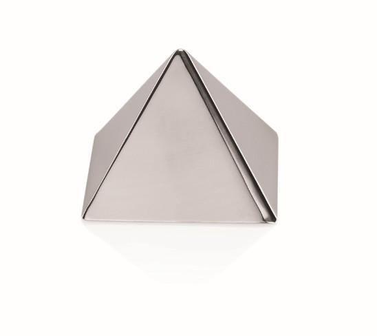 Forma piramidala inox 6x6x6 cm - eurogastro.ro