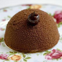 Forma silicon 30 x 17,5 cm , 15 semisefere 4 x h 2 cm , 15 x 20 ml. - eurogastro.ro