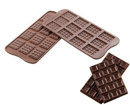 Forma silicon pentru praline cicolata, model Tablete 42 ml  / 38 x 28 mm / H 5 mm - eurogastro.ro