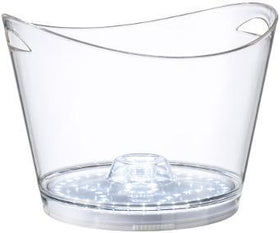 Frapiera transparenta 10 L iluminat cu LED, Ø36 cm - eurogastro.ro