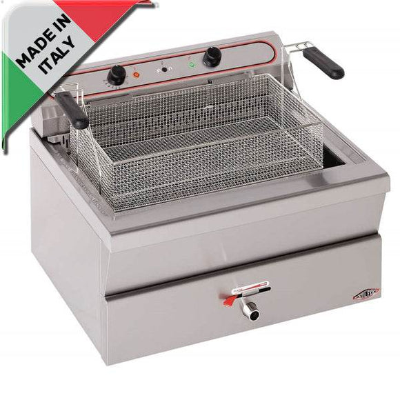 Friteuza electrica 26L, 9,9 kW, 380 V, productie Italia - eurogastro.ro
