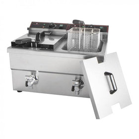 Friteuza electrica 2x8L, 2x3.25 kW, 230V. - eurogastro.ro