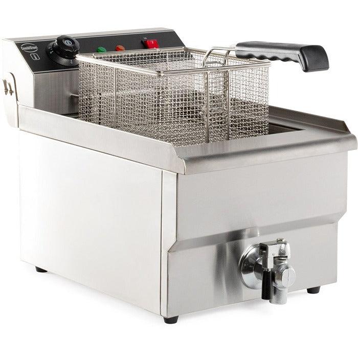 Friteuza electrica de banc 1X10 L, 5kW, 400V - eurogastro.ro