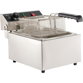 Friteuza electrica de banc 1X6 L, 3 kW, 230V - eurogastro.ro