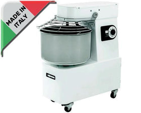 Malaxor aluat cu cap fix, 7 Lt, 5 kg aluat, cu timer si roti, 230 V - eurogastro.ro