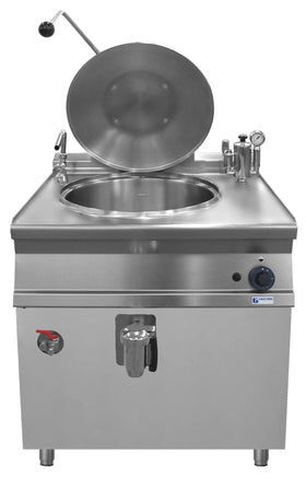 Marmita 80 L cu incalzire indirecta, al. gaz, 12 kW. - eurogastro.ro