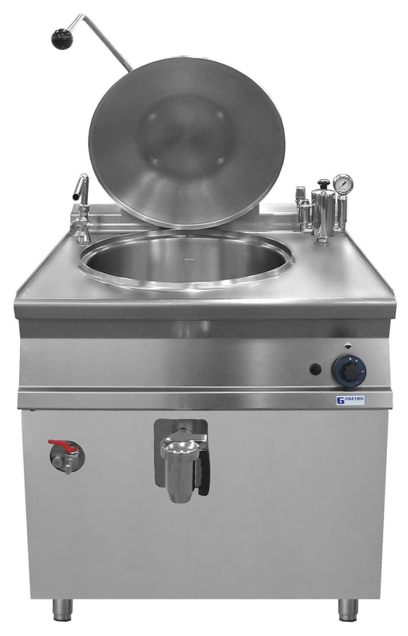 Marmita 80 L cu incalzire indirecta, al. gaz, 12 kW. - eurogastro.ro