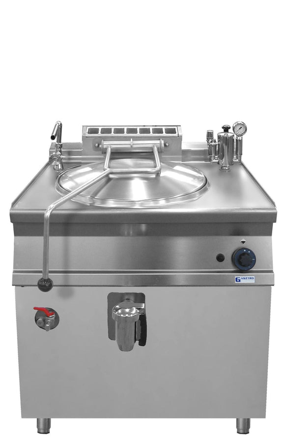 Marmita 80 L cu incalzire indirecta, al. gaz, 12 kW. - eurogastro.ro