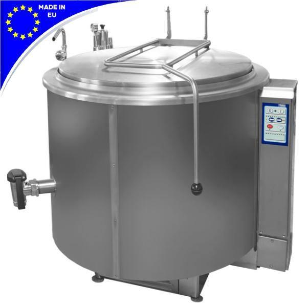 Marmita alim. gaz, incalzire indirecta 300 L, 48 kW - eurogastro.ro