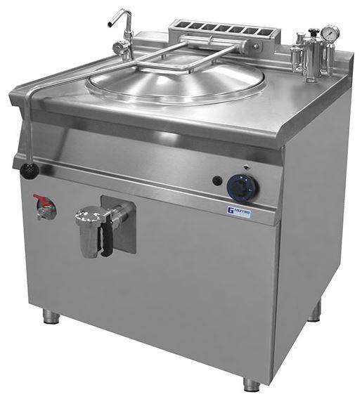 Marmita alim. gaz, incalzire indirecta 80 L, 12 kW - eurogastro.ro