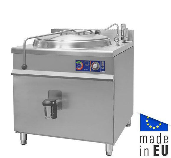 Marmita alimentare gaz, 150 L, incalzire indirecta - eurogastro.ro