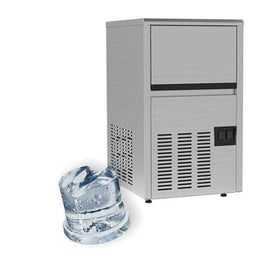 Masina cuburi de gheata 21 kg/ 24H, 4 kg depozitare, 18 cuburi/ciclu - eurogastro.ro