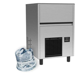 Masina cuburi de gheata 32 kg/ 24H, 16 kg depozitare, 28 cuburi/ciclu - eurogastro.ro