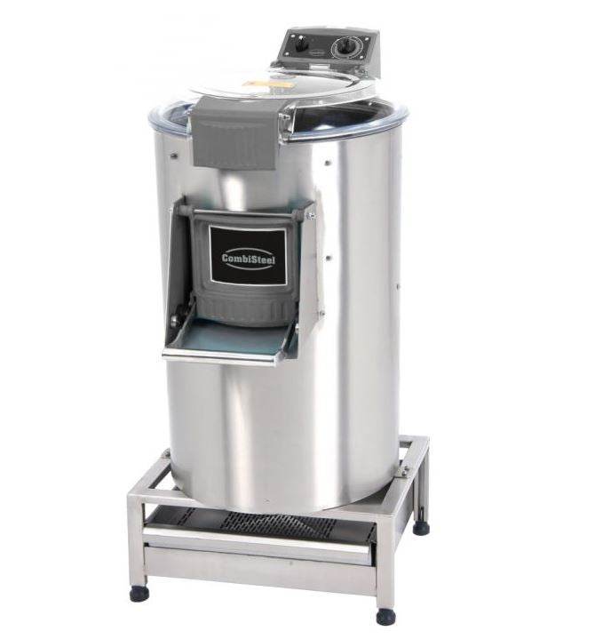 Masina de curatat cartofi 10 kg, 200 kg/ora, 230 V, cu filtru evacuare - eurogastro.ro