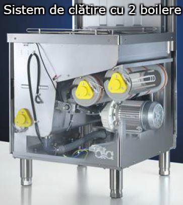 Masina de spalat cu capota AT 1400 - PERFORMANCE <p> 1440 farfurii / h. - eurogastro.ro