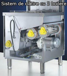 Masina de spalat cu capota AT 1400 - PERFORMANCE <p> 1440 farfurii / h. - eurogastro.ro