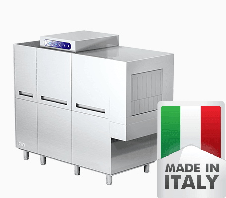 Masina de spalat tip tunel, productivitate 180 cosuri/ora - Italia - eurogastro.ro
