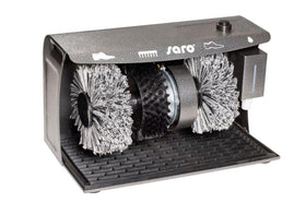 Masina lustruit pantofi cu 3 perii si rezervor crema lichida - eurogastro.ro