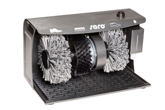 Masina lustruit pantofi cu 3 perii si rezervor crema lichida - eurogastro.ro