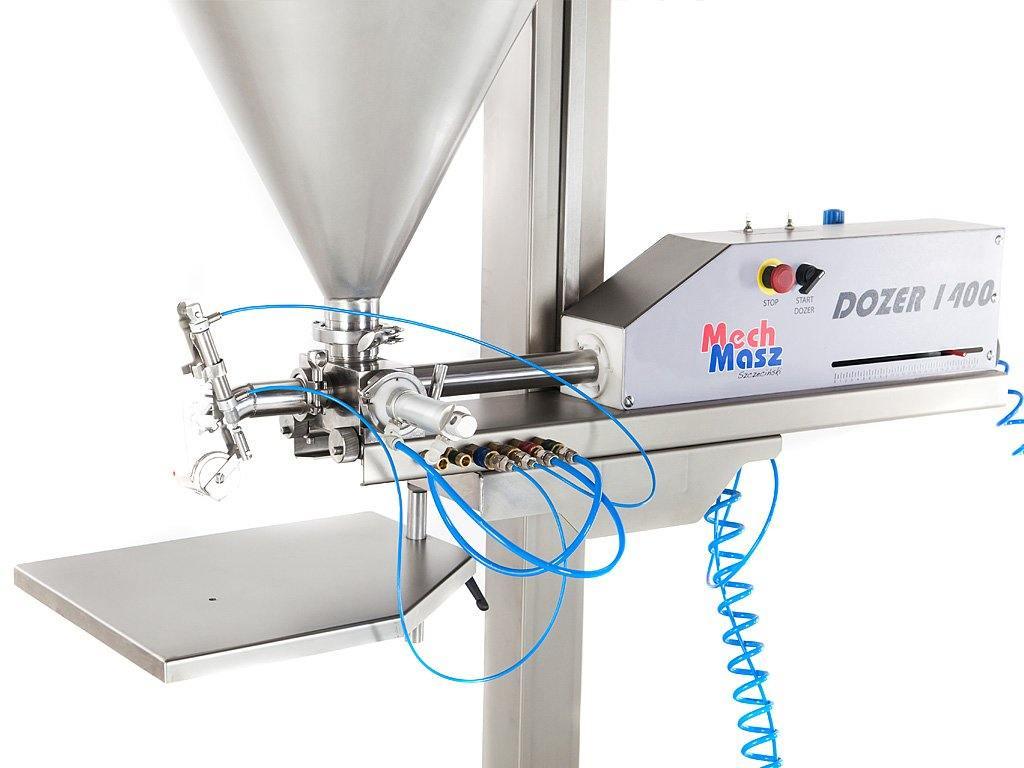 Masina pneumatica semi-automata de portionat, dozat creme, dozaj max 1,4 Lt. - eurogastro.ro