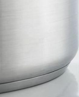 Oala inox cu capac 20 L, Ø 32, H 26 cm, fund capsat triplu stratificat - eurogastro.ro