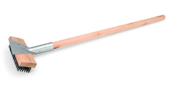 Perie cuptor cu racleta metalica in T - eurogastro.ro