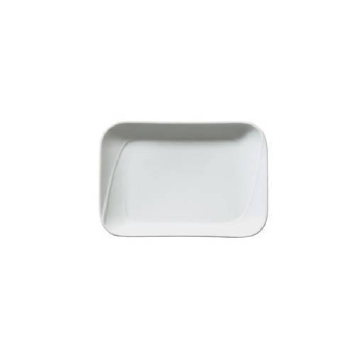 Platou dreptunghiular adanc portelan 18 X 12 X h 2 cm - eurogastro.ro