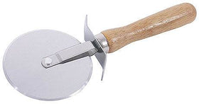 Rola profesionala taiat pizza cu maner lemn - eurogastro.ro