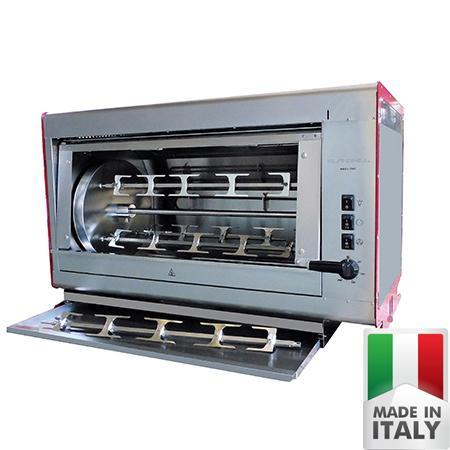 Rotisor planetar 4 axe/16 pui, alim. gaz 12 kW, Elangrill - Italia - eurogastro.ro