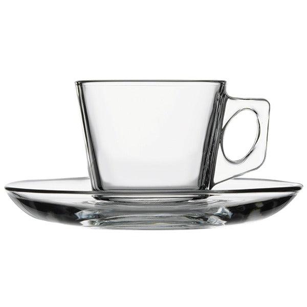 Set 12 pahare Espresso cup and saucer Vela, 0,08 ltr. - eurogastro.ro