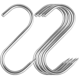 Set 5 carlige carne, inox, 20 cm. diam. Ø 8 mm - eurogastro.ro