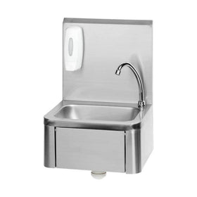 Spalator de maini cu actionare la genunchi, cu dozator sapun lichid - eurogastro.ro