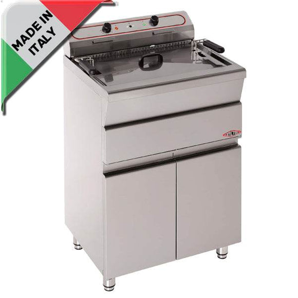 Friteuza electrica 26L, 9,9 kW, 380 V, productie Italia - eurogastro.ro
