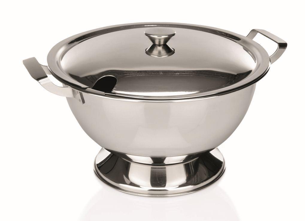Supiera inox cu capac - eurogastro.ro