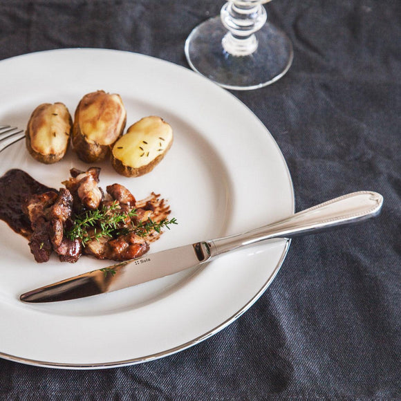 Tacamuri gama Black Pearl, grosime 3,5 mm, finisaj lucios, inox 18/10 monobloc - eurogastro.ro