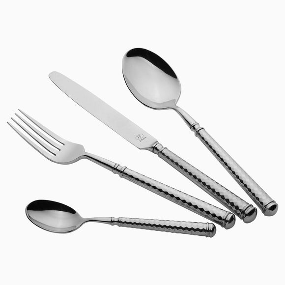 Tacamuri gama Cubism 21st Century, finisaj lucios, inox 18/10 forjat - eurogastro.ro