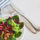 Tacamuri gama Queen, grosime 3,5 mm, finisaj lucios cu model, inox 18/10 monobloc - eurogastro.ro