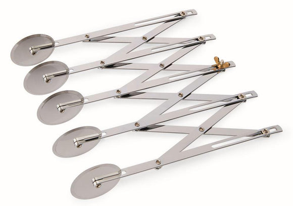 Taietor aluat extensibil 5 inox ,neted - eurogastro.ro