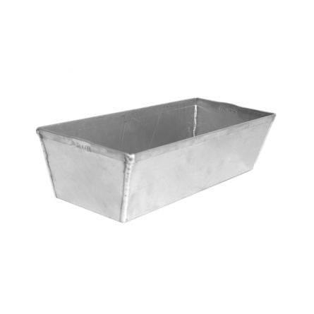 Tava chec/cozonac aluminiu Sudat 26x10xH7.5 cm, Profil Trapez - eurogastro.ro