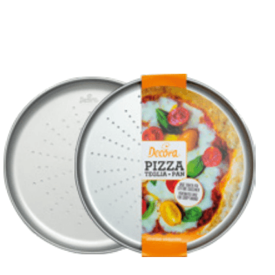 Tava coacere Pizza Ø 28 x H 1.8 cm, aluminiu anodizat - eurogastro.ro