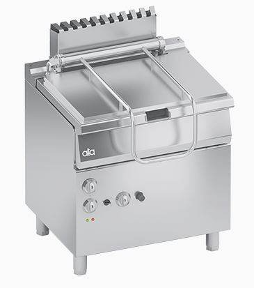Tigaie baculanta motorizata, alimentare gaz 120x70 cm - eurogastro.ro