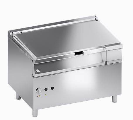 Tigaie basculanta 132 L motorizata, electrica 120 x 90 cm - eurogastro.ro