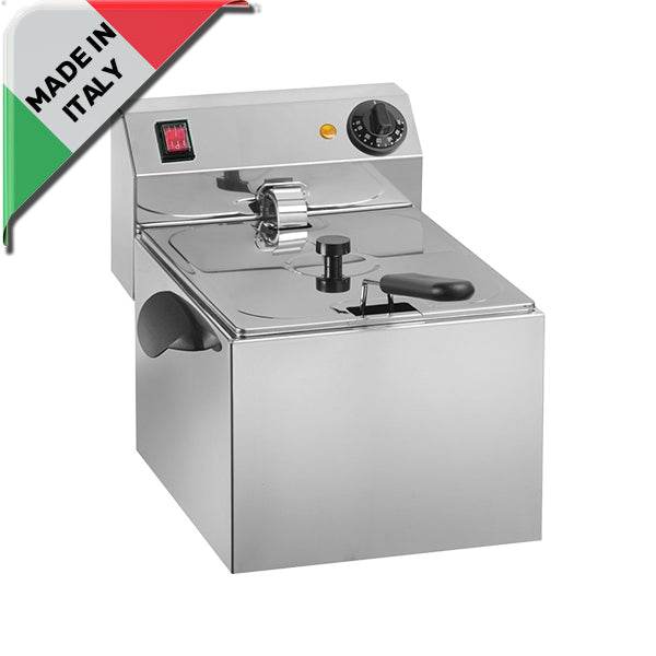 Friteuza electrica 6 L, 3.25 kW, 230V, productie Italia - eurogastro.ro
