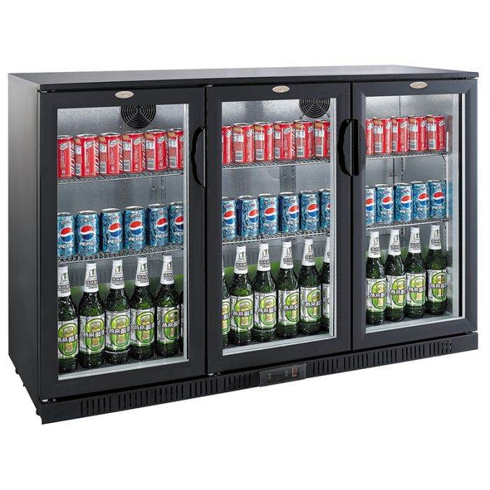 Vitrina frigorifica pentru bar cu 3 usi - eurogastro.ro