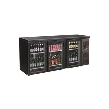 Vitrina frigorifica pentru bar cu 3 usi sticla
